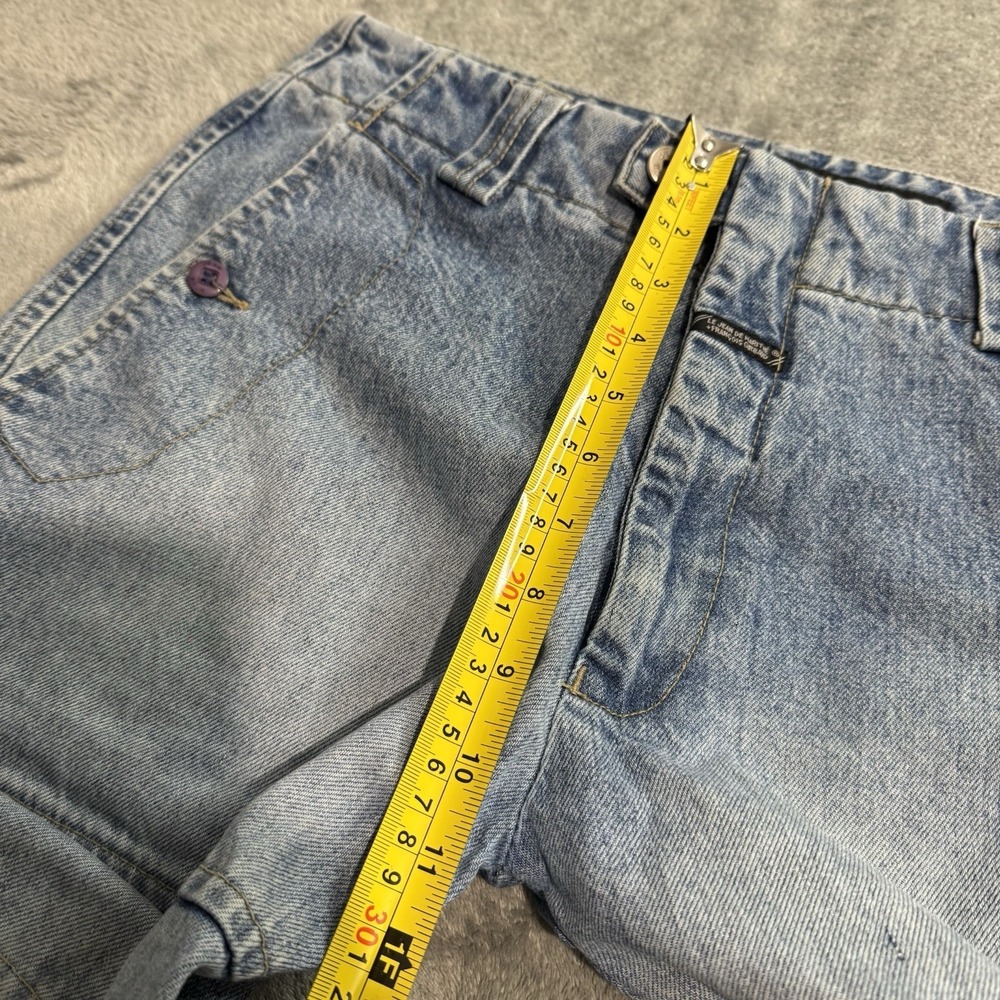 Marithe Francois Girbaud Jeans Mens 32 (31x34) Shuttle Tape Cargo Denim Slim Y2K - Picture 11 of 13